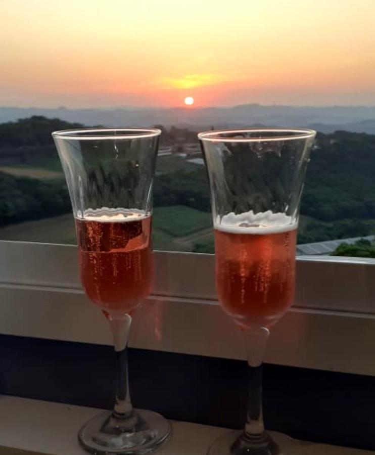 Apartamento Aconchegante Com Vista Para O Vale Dos Vinhedos Bento Gonçalves المظهر الخارجي الصورة